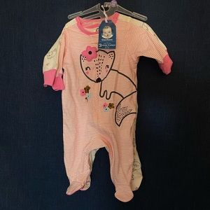 Gerber baby 2-Pack Sleep n Plays girl newborn